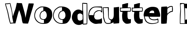 Woodcutter Delicada font preview